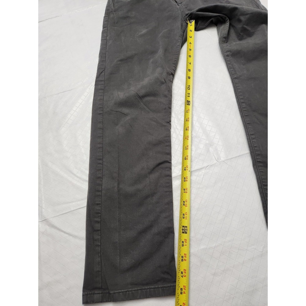 Flint And Tinder Jeans‎ Mens 32x30 Gray Tapered Slim Fit Stretch Denim Pants - Picture 7 of 11